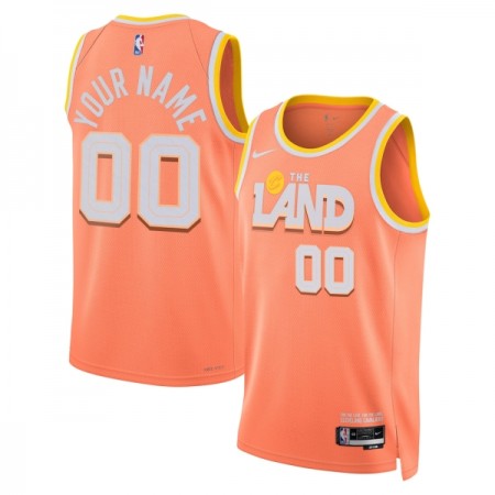 Maillot Basket Homme Cleveland Cavaliers Personnalisé 2025-26 Nike City Edition Orange Swingman Maillot Basket Homme Cleveland Cavaliers Personnalisé 2025-26 Nike City Edition Orange Swingman
